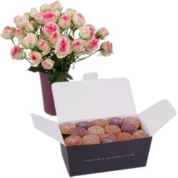 Pâtes de fruits et roses Mimi Eden