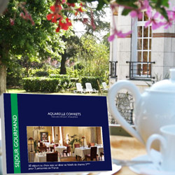 Coffret cadeau séjour et restaurant