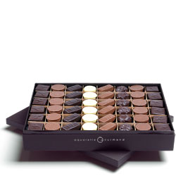 Boite de chocolats pralinés