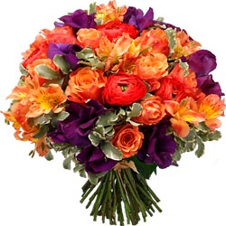 Strauß violet und orange