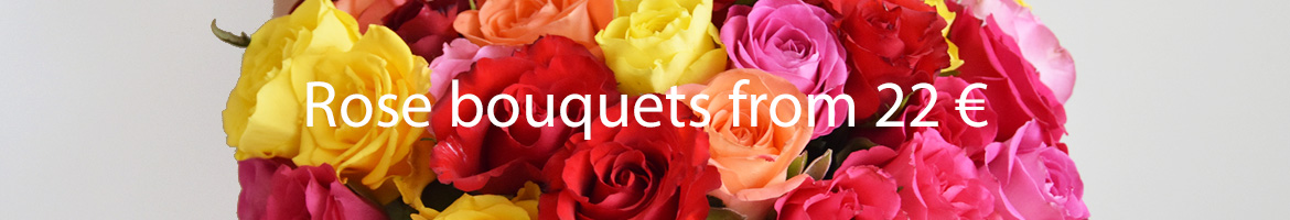 Delivery of rose bouquets anywhere in France | Aquarelle