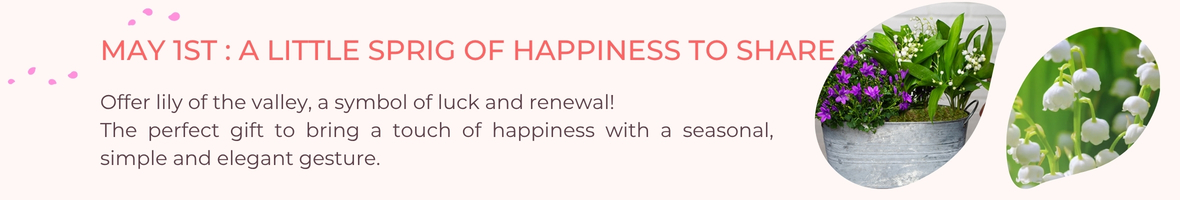 May 1st : a little sprig of hapiness to share