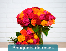 Bouquets de roses 