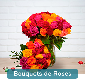 Bouquets de roses 