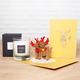 1 Bougie 190g + 1 carte rennes de noël