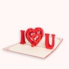 Carte 3D - I LOVE U