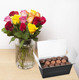 Chocolate rochers and 15 roses 3