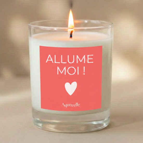 Bougie parfumée à la pivoine Cire végétale parfum de Grasse 2