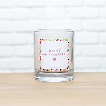 Bougie parfumée Anniversaire
