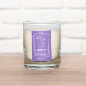 Bougie parfumée 'Gémeaux'