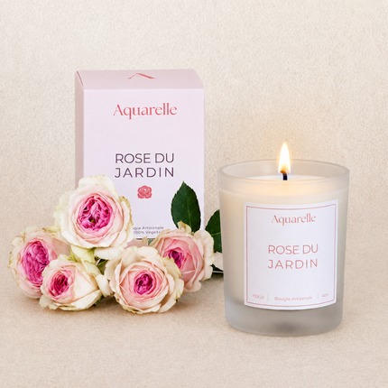 Bougie Rose du Jardin