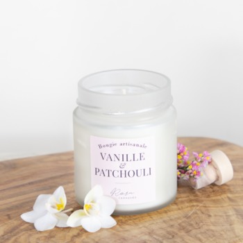 Bougie vanille patchouli