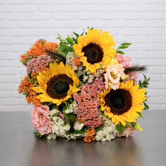 Bouquet Astro Lion Bouquet solaire aux tournesols 2