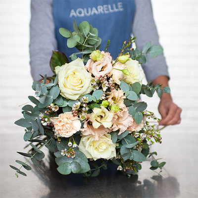 Bouquet de fleurs pour un mariage en livraison | Aquarelle