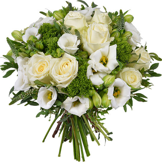 Bouquet Blanc et Vert