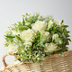 Bouquet blanc et vert 2