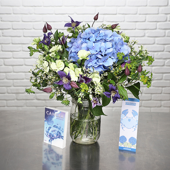 Cancer Bouquet & Its Zodiac Booklet