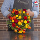 Bouquet of vibrant ranunculus