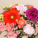 Bouquet de fleurs de saison coloré renoncules gerbera Aquarelle 3