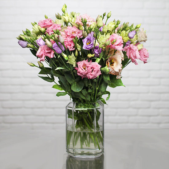 Brassée de lisianthus mixtes – Bouquet frais et élégant 2