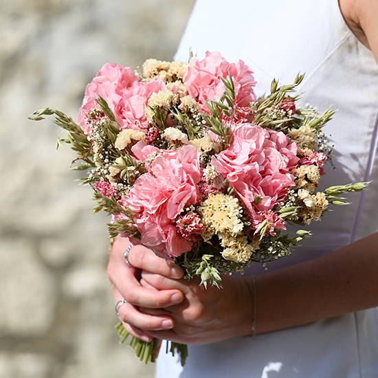 Bouquet de mariée champêtre Rosa 2