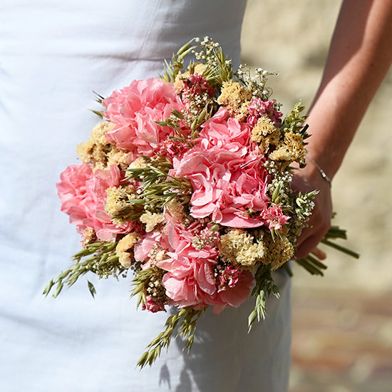 Bouquet de mariée champêtre Rosa 3