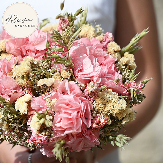 Bouquet de mariée champêtre Rosa