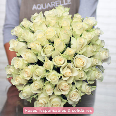 Bouquet de fleurs pour un mariage en livraison | Aquarelle