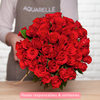 Bouquet de roses Rouge Baiser