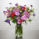 Autumn Softness Bouquet Chrysanthemums Clematis Aquarelle 3