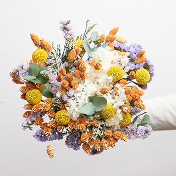 Bouquet Douceur Printanière  Fleurs séchées Rosa Cadaqués