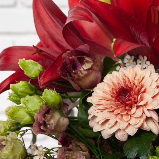 Bouquet du Capricorne Composition florale intense et élégante du zodiaque 3