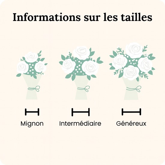 Bouquet du fleuriste deuil blanc 4