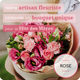 bouquet du fleuriste rose fête des mères 