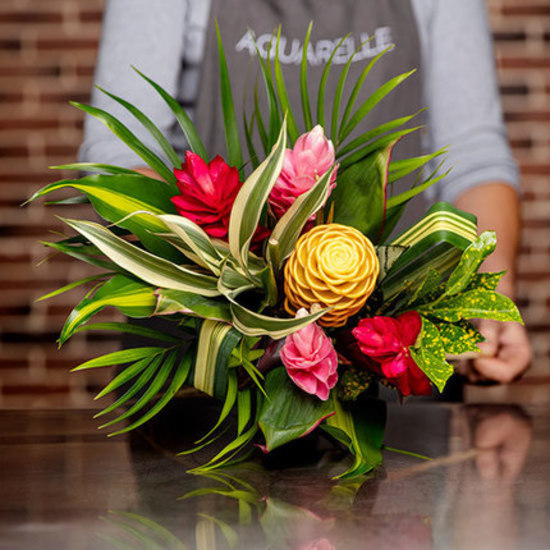 Bouquet de fleurs exotiques - livraison de fleurs express