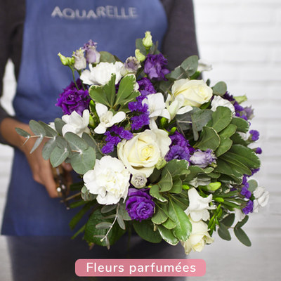 Bouquet de fleurs Anniversaire - Livraison à domicile | Aquarelle