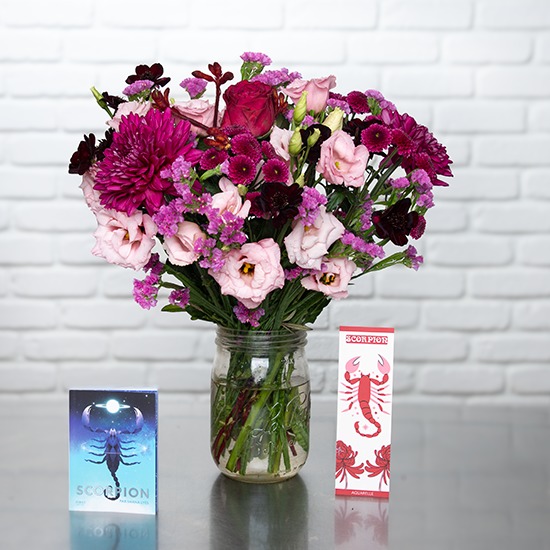 'Scorpio' Bouquet & Its Little Book