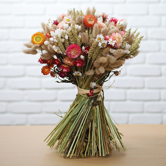 colourful dried flower bouquet 2