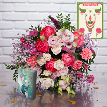 'Taurus' bouquet and its astral book