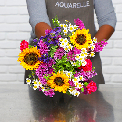 Bouquet Eté en Couleurs