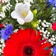 Bouquet tricolore rouge blanc bleu France 3