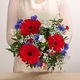 Bouquet tricolore rouge blanc bleu France