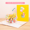 Carte 3D Anniversaire 