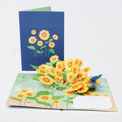 Sunflower 3D Card