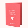 Carte 'Je t'aime'