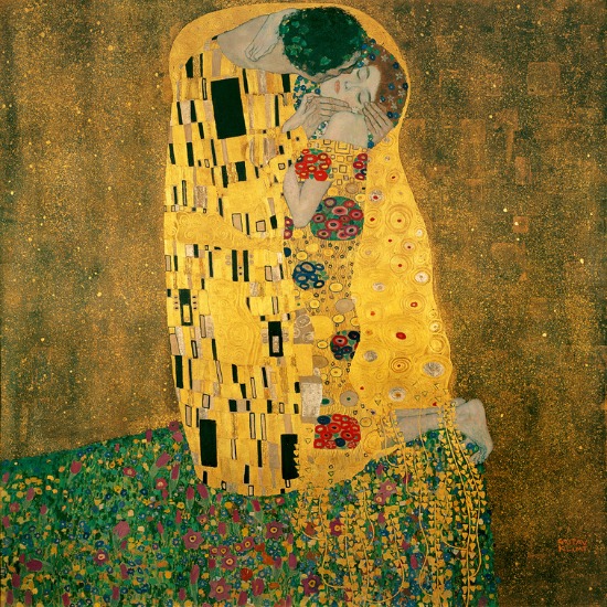 Collection École du Louvre Klimt Bouquet Saint-Valentin inspiré du Baiser 4