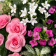 Composition Mourning Heart flowers 2