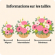 Composition Mourning Heart flowers 3