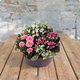 Composition Mourning Heart flowers
