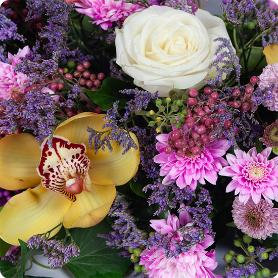 Couronne de fleurs pour deuil tendrement 4